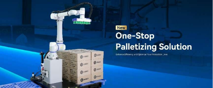 Dobot、製造効率を革新する新たなターンキーパレタイジングソリューションを発表