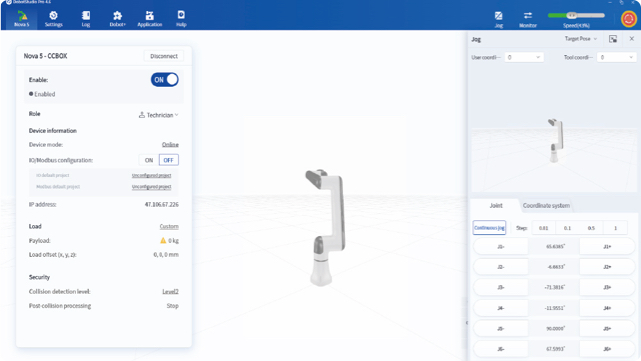 DOBOT Novaシリーズ,協働ロボット,6 軸 ロボット，dobot robotics，ロボット アーム，自動化 ロボットイノベーション、よりスマートな制御を実現するアップグレードソフトウェア