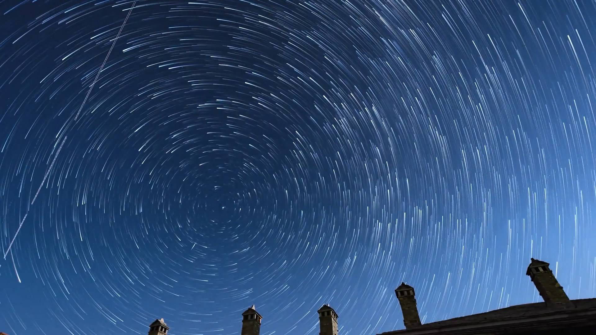 Time Lapse starry sky